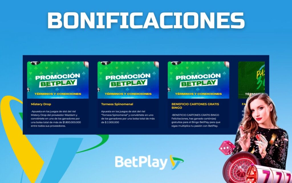 Betplay Colombia Bonificaciones en el sitio de apuestas