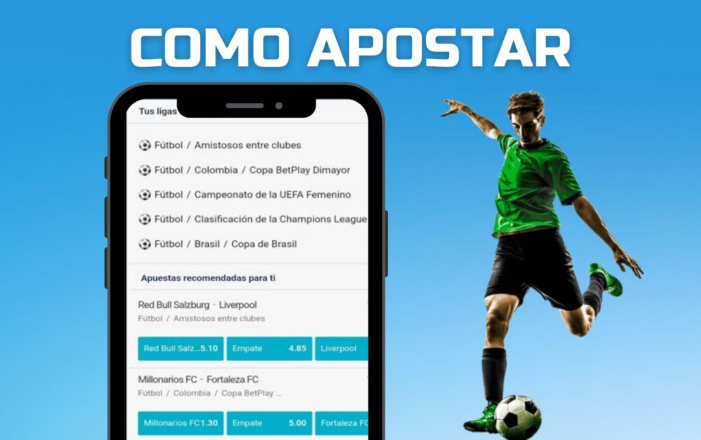 Betplay Colombia Cómo apostar en deportes en la App