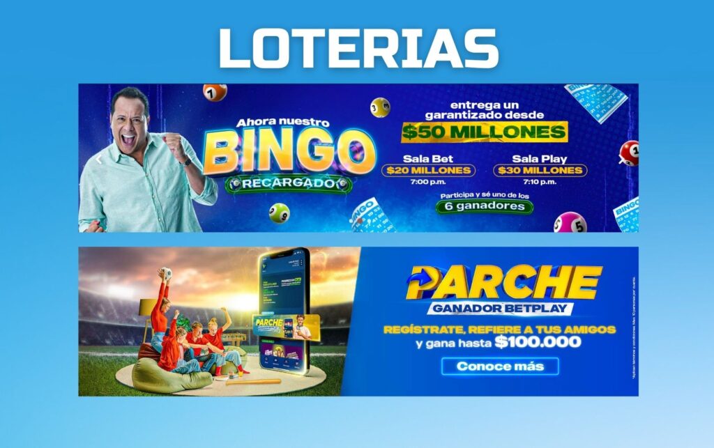 Betplay Colombia Loterías BetPlay
