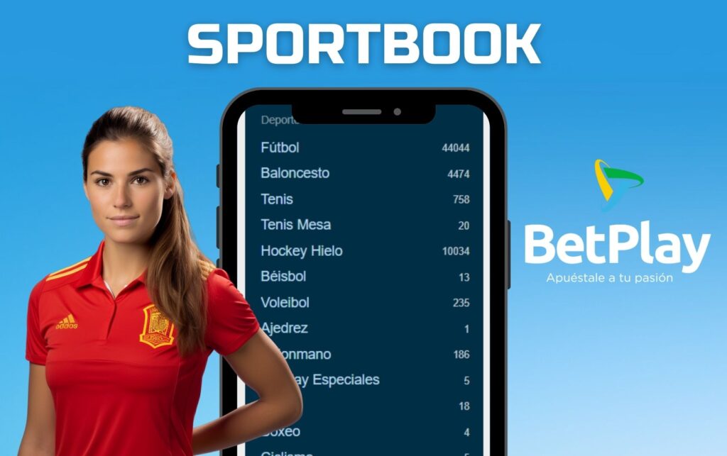 Betplay Colombia Sportsbook en la aplicación BetPlay