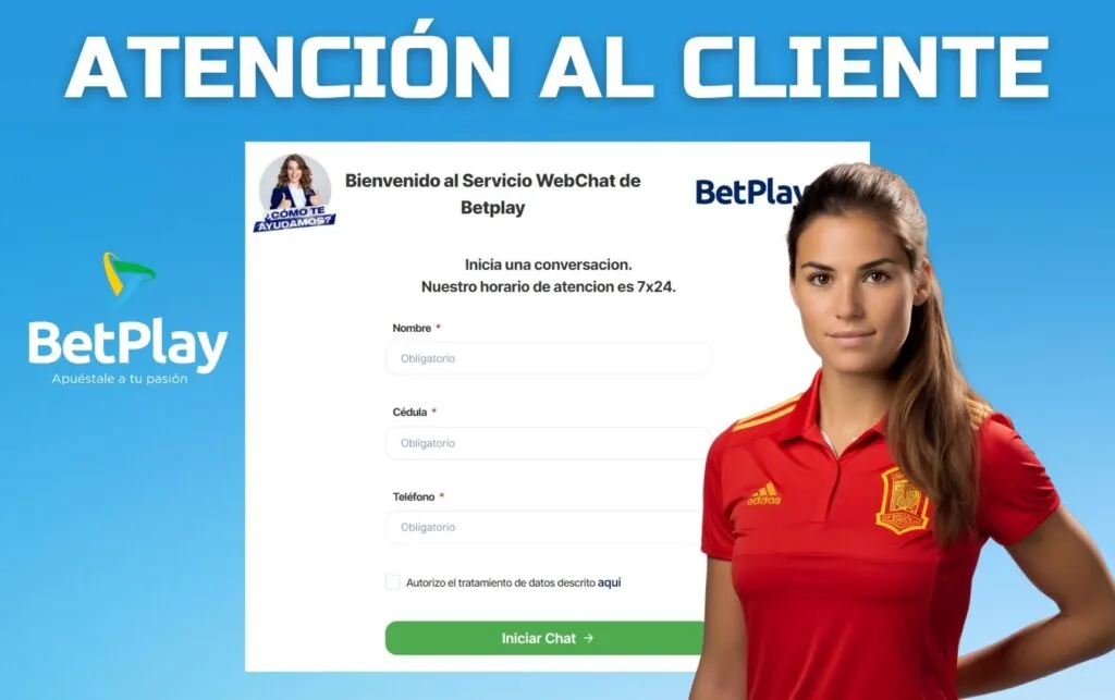 Betplay Colombia Asistencia al cliente en la Aplicación