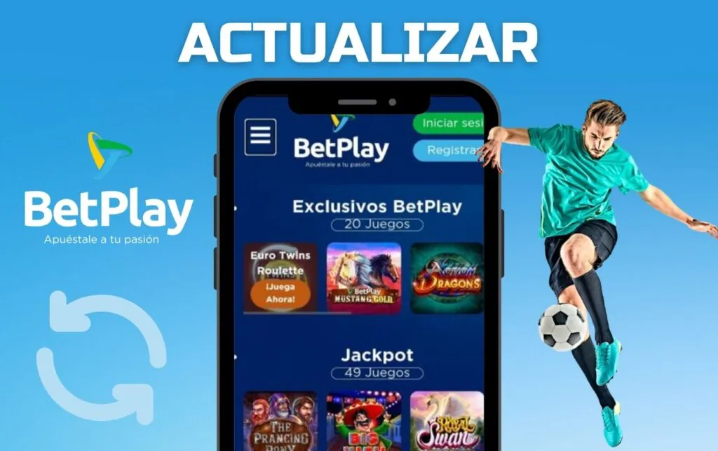 Betplay Colombia Cómo actualizar el programa