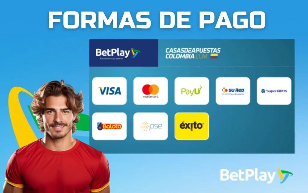 Betplay Colombia Formas de pago