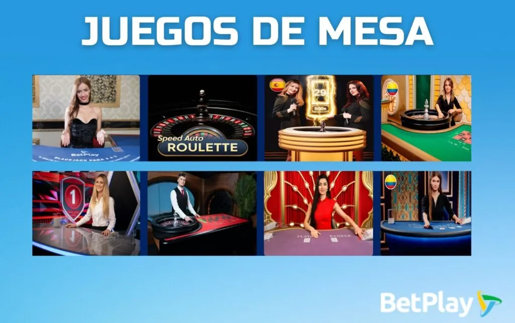 Betplay Colombia Juegos de mesa BetPlay
