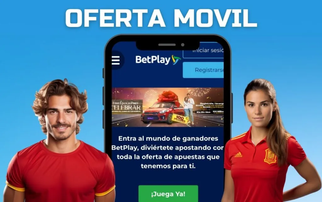 Betplay Colombia Oferta móvil