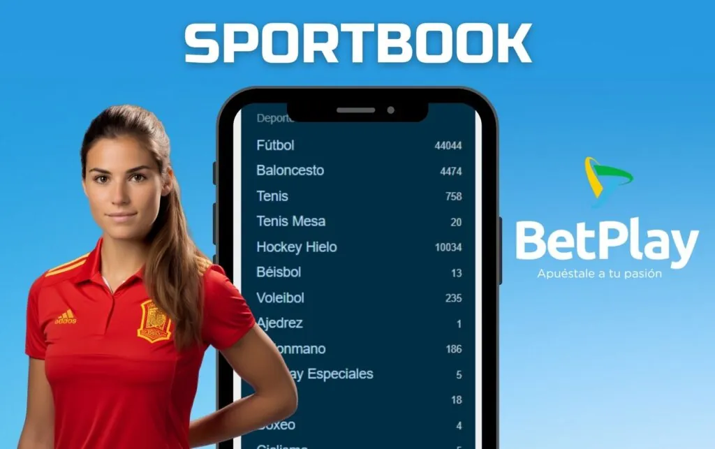 Betplay Colombia Sportsbook en la aplicación BetPlay